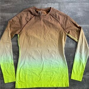 Figs Seamless Brown Shirt